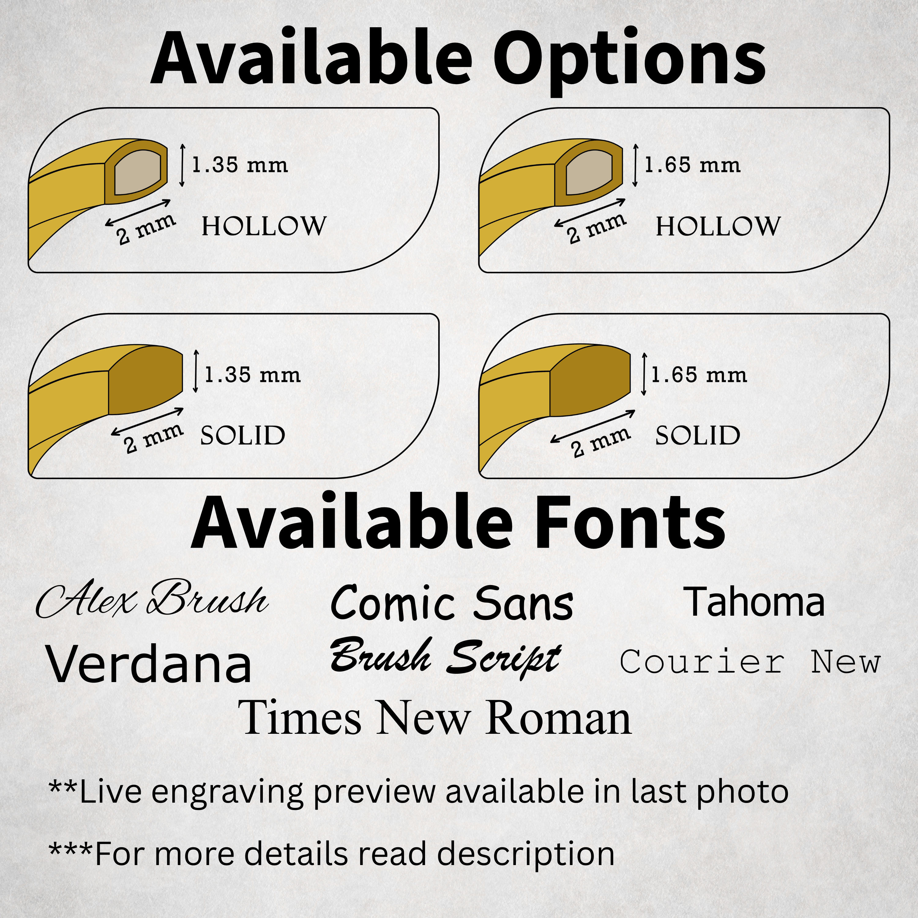 14K Solid Gold 2mm Classic Wedding Band