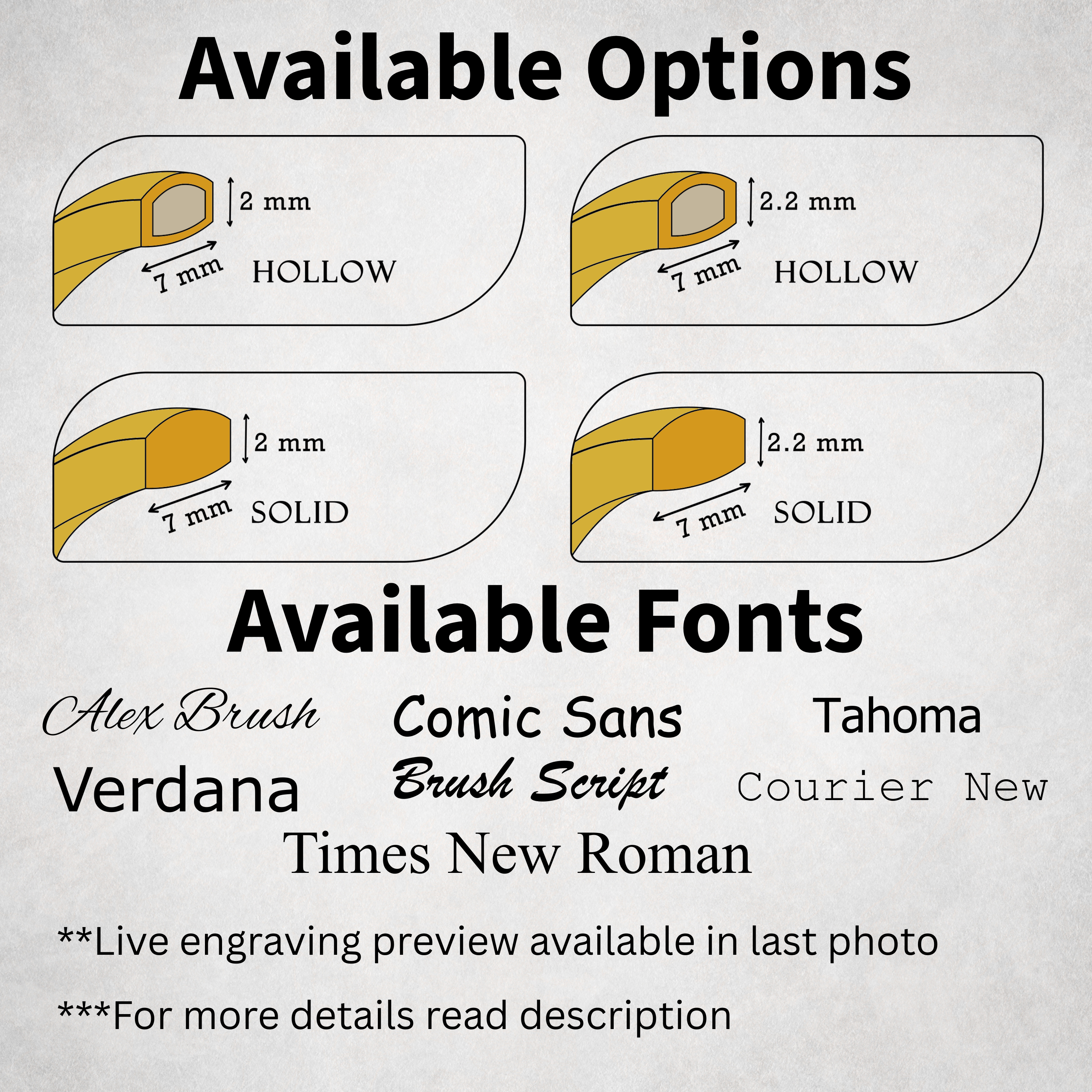 14K Solid Gold 7mm Classic Wedding Band